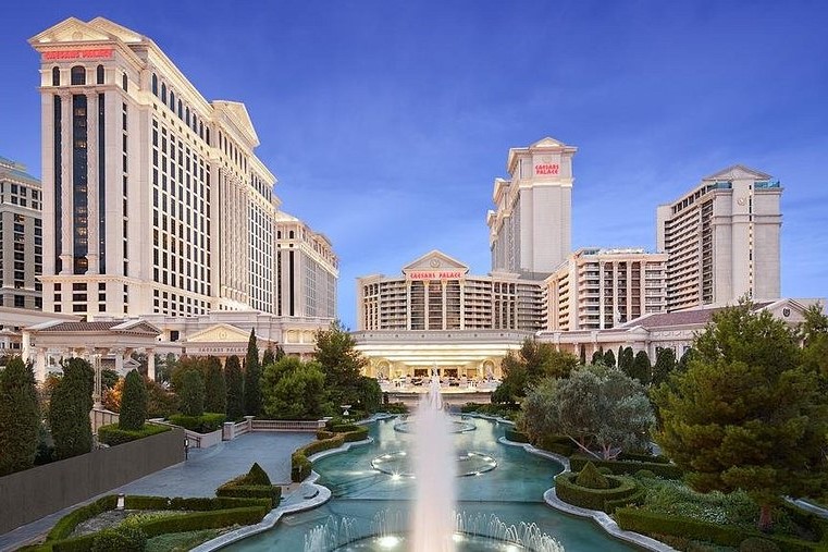 Caesars Palace Roman-inspired architecture